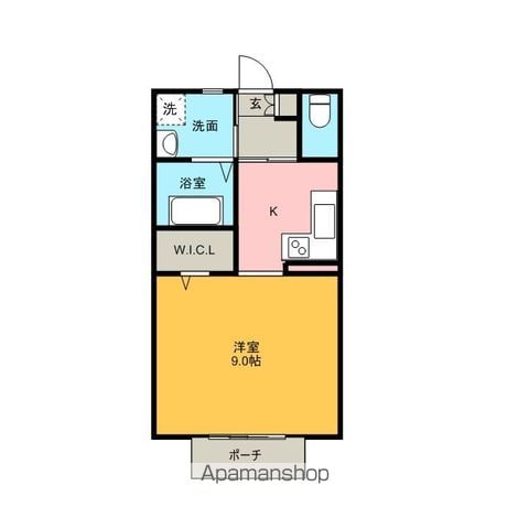 同じ建物の物件間取り写真 - ID:208009087335