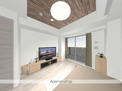 エスティメゾン中野[1K/21.56m2]のリビング・居間