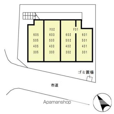 オーク・ヒルズ 402 ｜ 千葉県柏市南柏中央3-4（賃貸マンション1K・4階・25.03㎡） その28