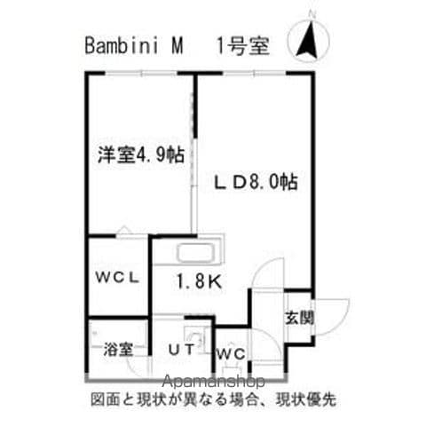 BAMBINI Mの間取り写真