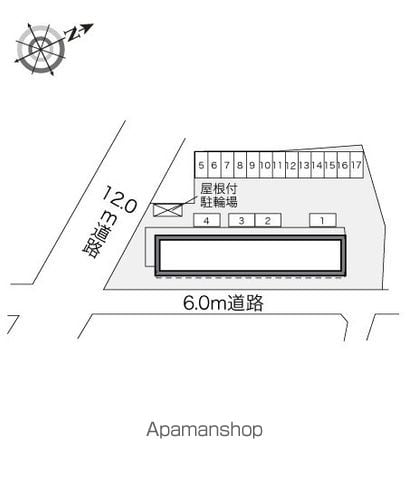 レオパレスＣＨＡＲＭＡＮＴ 201 ｜ 福岡県古賀市天神５丁目13-16（賃貸アパート1K・2階・21.81㎡） その13