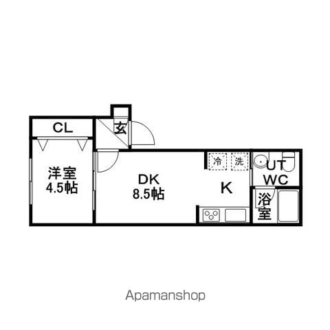 E’S東札幌の間取り写真