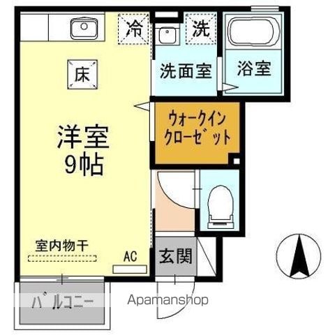 フロースの間取り写真