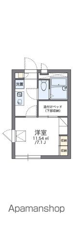 レオパレスリベル丸山の間取り写真