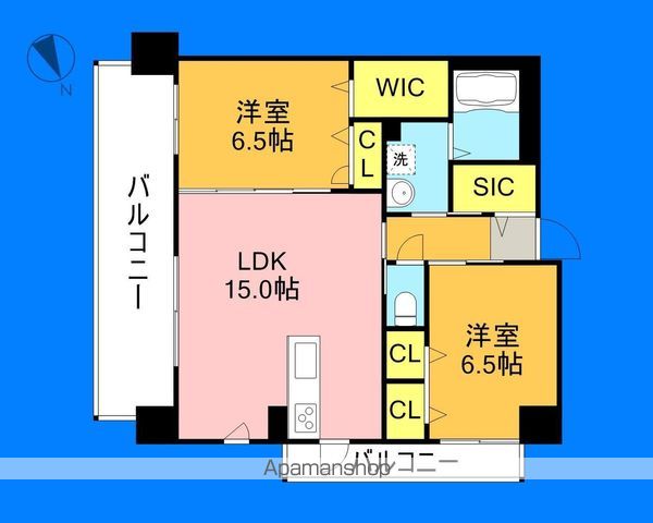 モンフェリオ西都の間取り写真