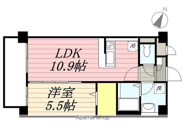 ラ　グリシーヌの間取り