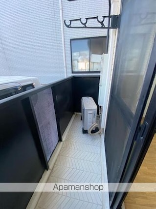 サンハイム　Ａ棟Ｂ棟[2DK/55.2m2]のバルコニー