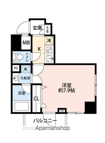 【パレステュディオ文京根津の間取り】