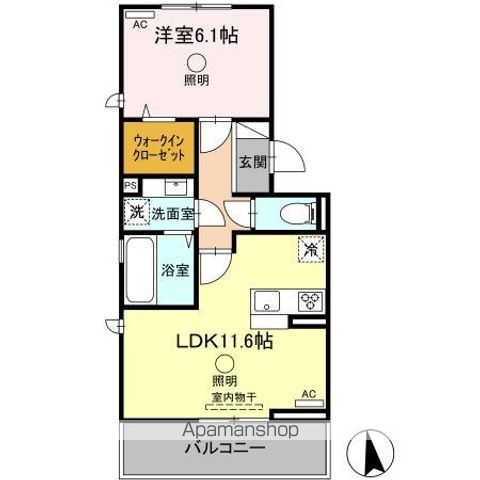 シェシレーヌの間取り写真
