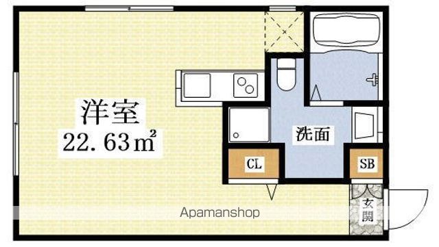 CELESTE東中島の間取り写真