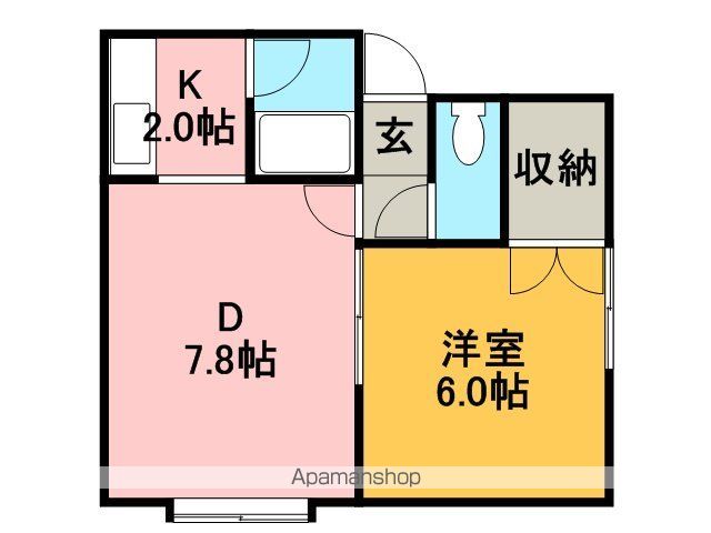プラタナスEの間取り写真