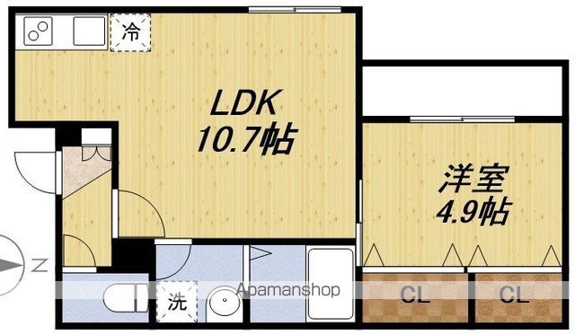 RAFFINE朝日が丘町の間取り写真