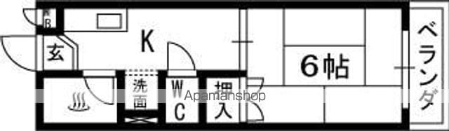 マンションからたちの間取り写真