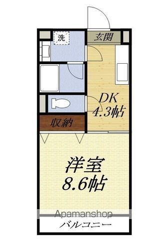 AIMER泉の間取り写真