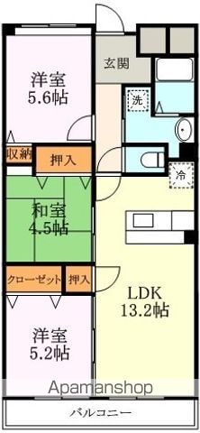 グランK’Sジオの間取り写真