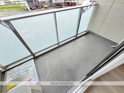 プティペル[1LDK/52.96m2]のバルコニー