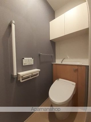 サンライズ下馬[1K/25.66m2]のトイレ