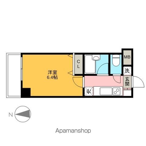 レジディア大島の間取り