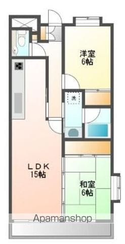 ブルーラグーン吉塚南の間取り