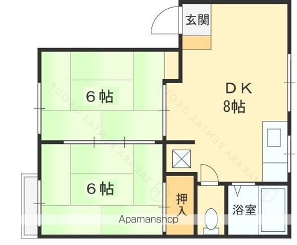 コスモハイツ陽和の間取り写真