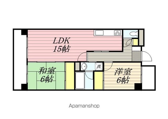 【ブルーラグーン吉塚南の間取り】