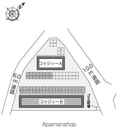 【レオパレスコゥジィーＢの写真】