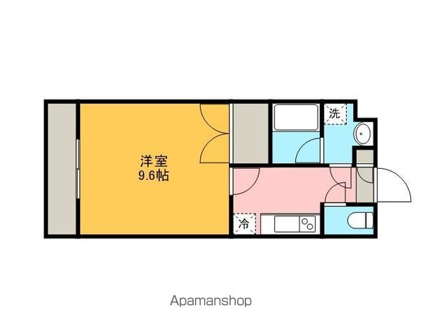 メゾンブルームの間取り写真