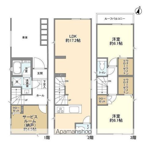 ＫＯＬＥＴ武蔵浦和１１の間取り