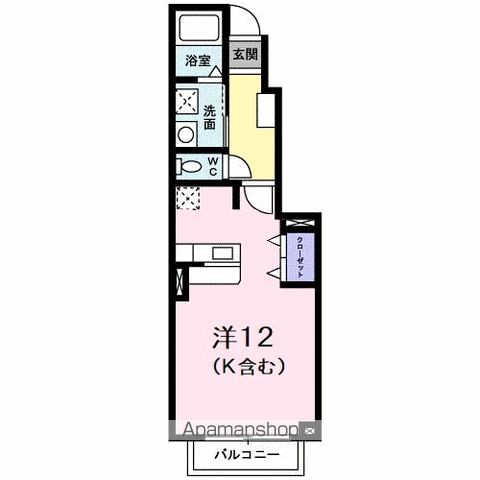 トゥールコネッサンスの間取り写真