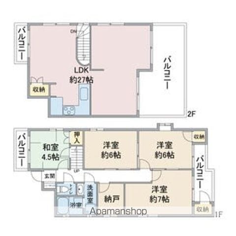 カーサ高社の間取り写真