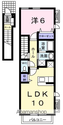 デフィ熊川の間取り写真