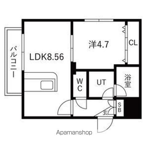 VILLA MT 平岸の間取り写真