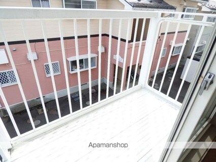 旭ルーミー天童南８号館[2DK/42.64m2]のバルコニー