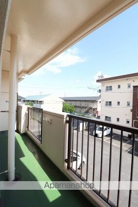 福島県郡山市亀田１丁目[2K/40.74m2]のバルコニー