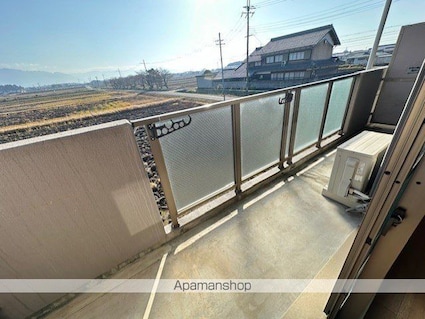 滋賀県東近江市小池町[2LDK/53.7m2]のバルコニー