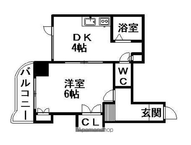 エンドレス三井南5条Iの間取り写真