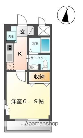 グランドール参番館の間取り写真