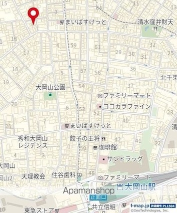 ヴェクセル大岡山[1R/20.1m2]の周辺9