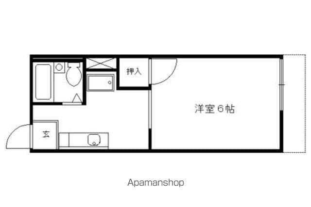 アンクレールの間取り写真