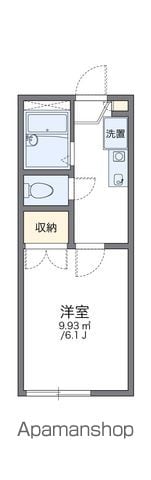 レオパレス白糸の間取り写真