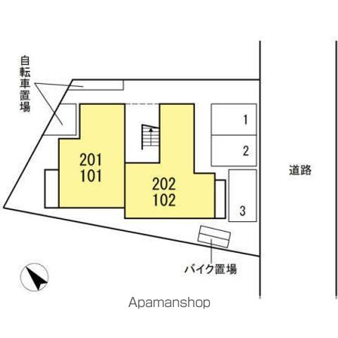 シンフォニー 101 ｜ 神奈川県川崎市宮前区西野川３丁目19-26（賃貸アパート1LDK・1階・40.46㎡） その23