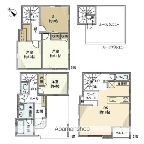 間取り：213145412445