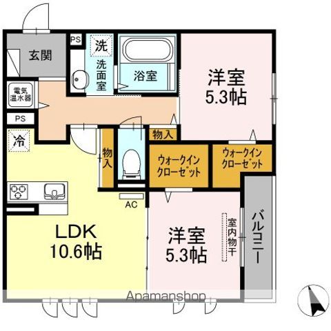 パラカントの間取り写真