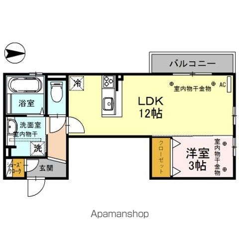 セジュールWILLの間取り写真