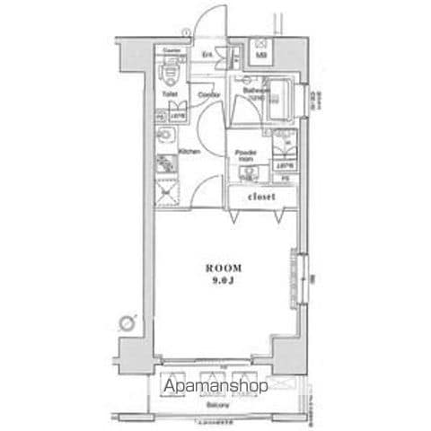 【プレミアムキューブ三田の間取り】