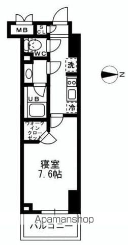 レジディア亀戸の間取り写真