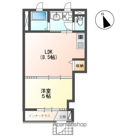 グルナードの間取り