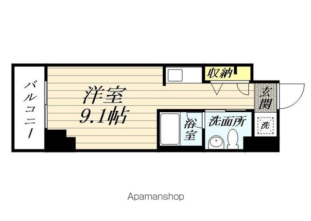 スパシエ東神奈川の間取り写真