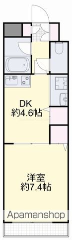 パルロイヤル東古松の間取り写真