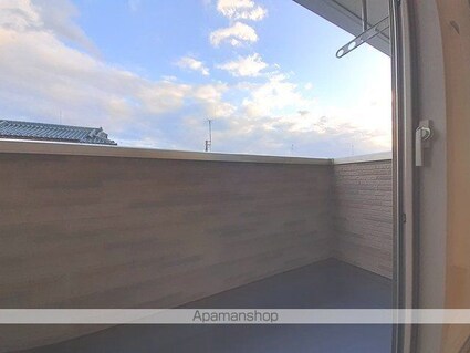 ニューシティ大町Ⅲ[1LDK/43.32m2]のバルコニー
